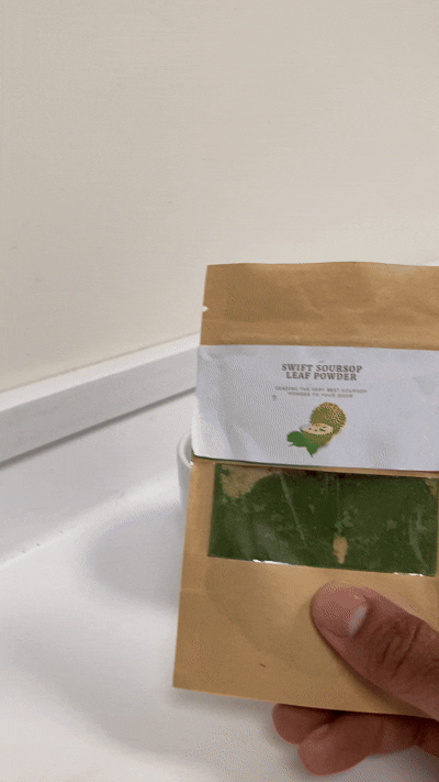 COMBO OFFER Soursop Fruit Powder soursop fruit powder ground organic soursop powder hand picked Soursop Leaf Powder graviola leaf powder - Swift Soursop