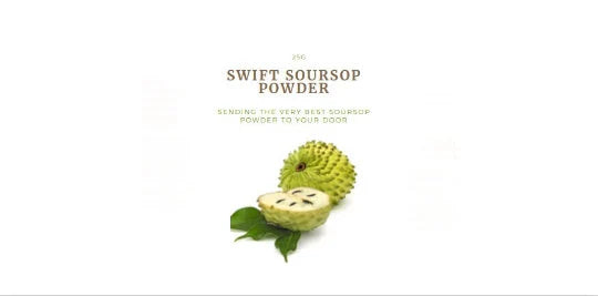 Swift Soursop fruit extract powder - front label