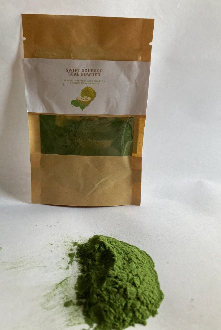 Immerse yourself with the delicate taste of Soursop Leaf Powder